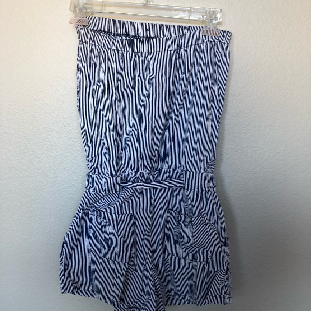 Striped Romper. - Picture 2 of 3